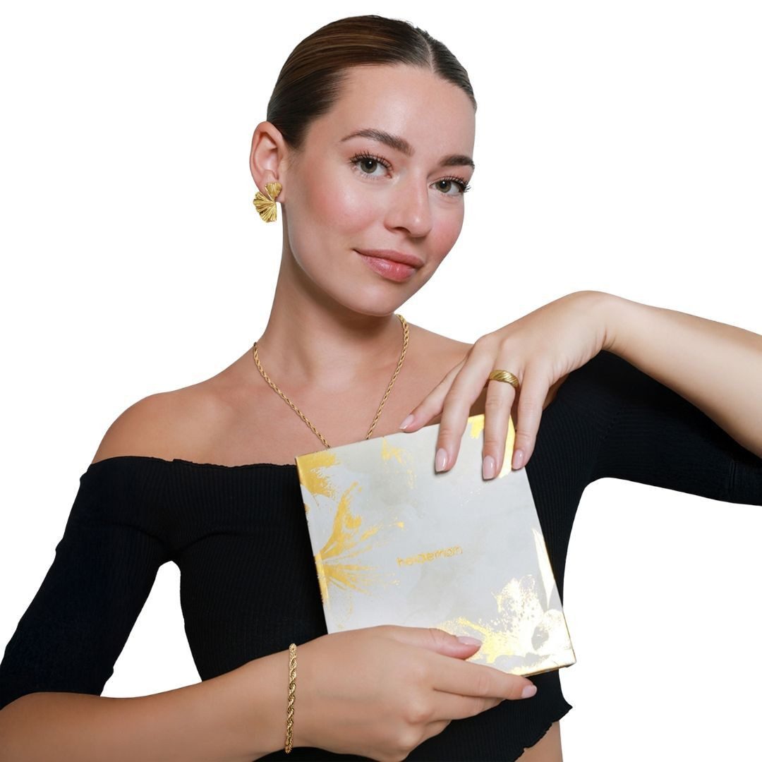 Heideman Schmuck-Adventskalender Heideman Schmuck Geschenkbox – Statement (25-tlg), Schmuckset mehrteilig Schmuck für Frauen - 4 Schmuckstücke