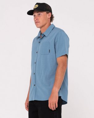 Rusty Leinenhemd Overtone Short Sleeve Linen Shirt