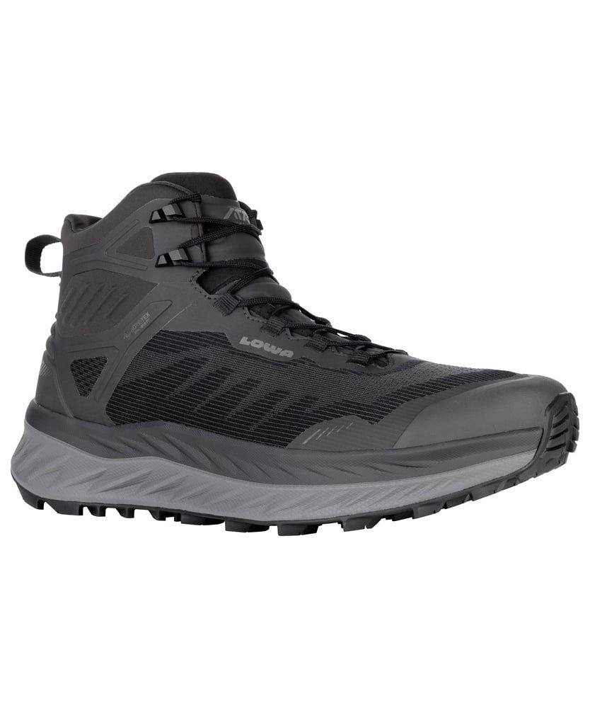 Lowa Fortux GTX QC (Dämpfung, wasserdicht) schwarz Herren Laufschuh