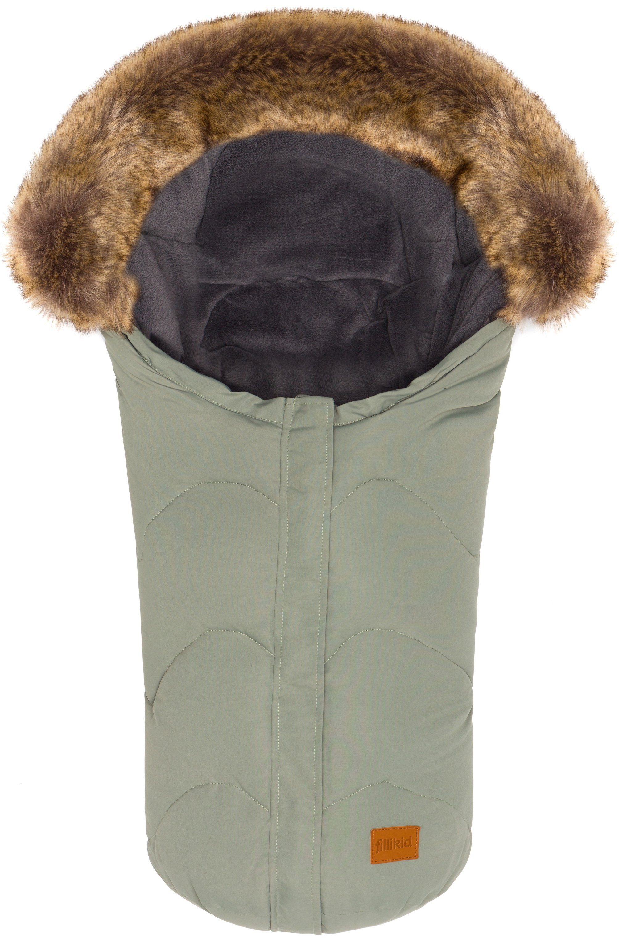 Fußsack Lhotse, Winterfußsack, salbei