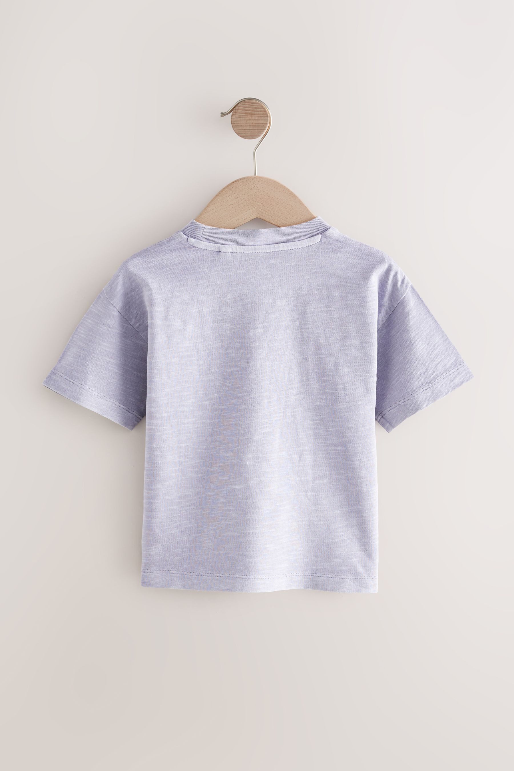 Next T-Shirt Kurzarm-T-Shirt mit Grafik-Print aus Baumwolle (1-tlg)