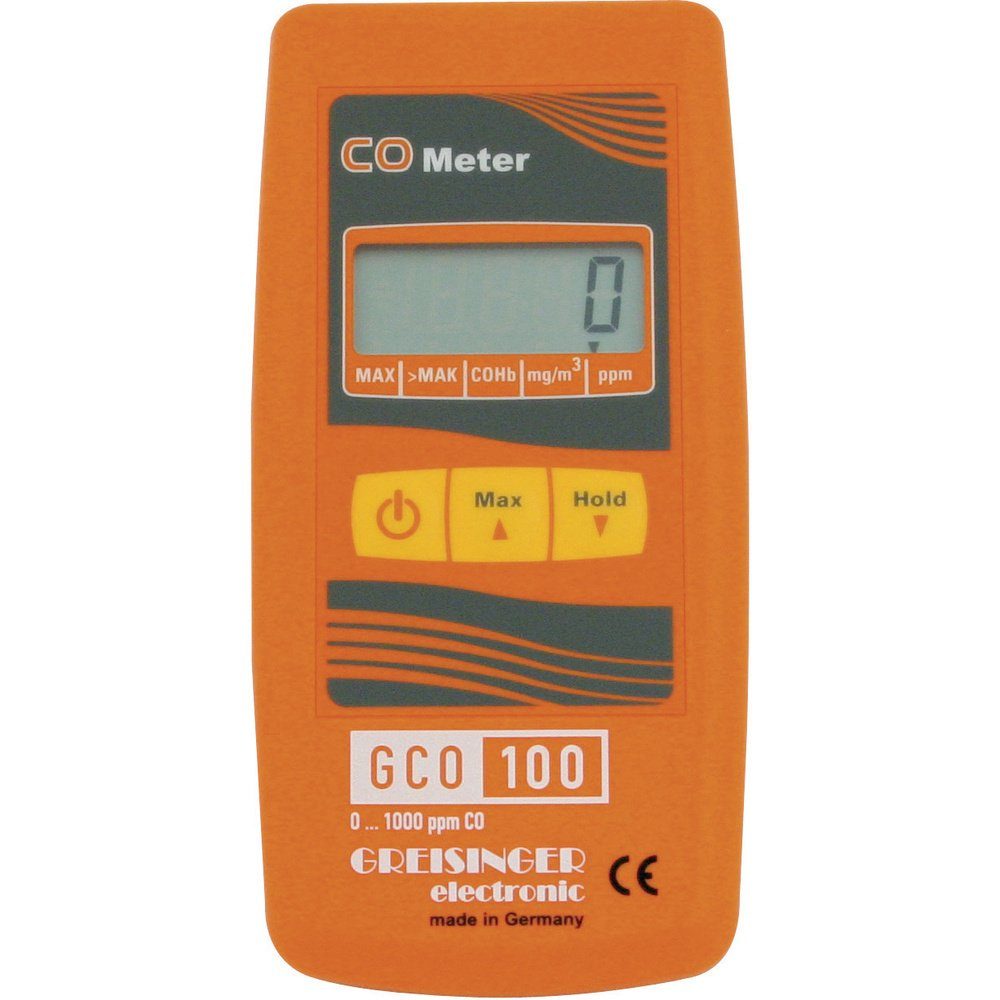 Greisinger GCO 100 Kohlenmonoxid-Messgerät Gasmelder