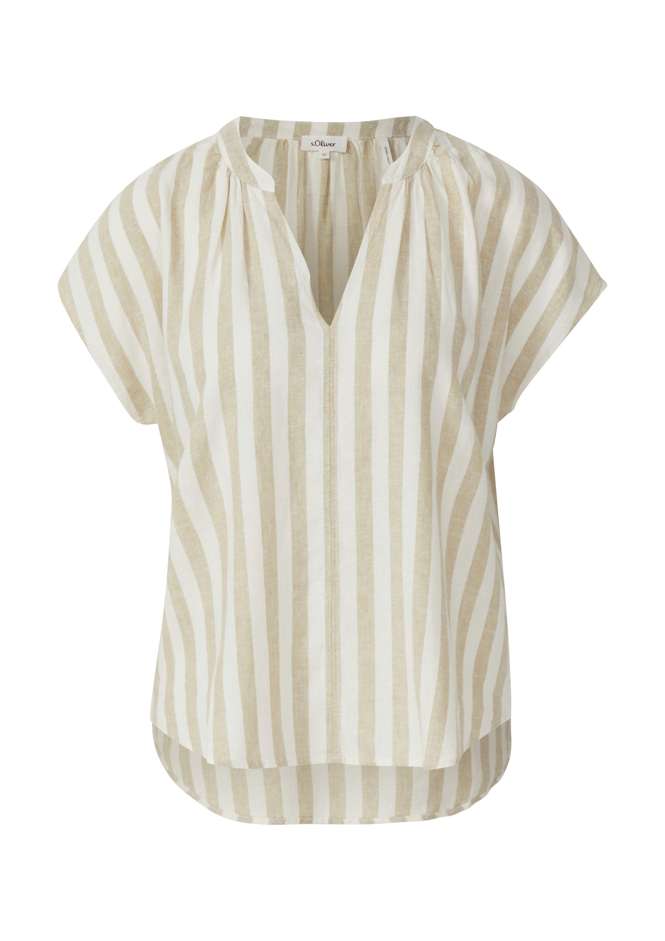 s.Oliver Kurzarmbluse Bluse (1-tlg) günstig online kaufen