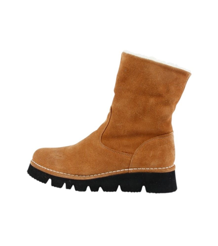 Grand Step Shoes Elia Suede Bootie - braun Damen Winterstiefel