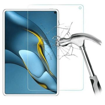 Lobwerk Tablet-Hülle 2in1 Set (Hülle + Glas) für Huawei MatePad Pro 2021 MRR-W29 10.8 Zoll, Wake & Sleep Funktion, Sturzdämpfung, Aufstellfunktion