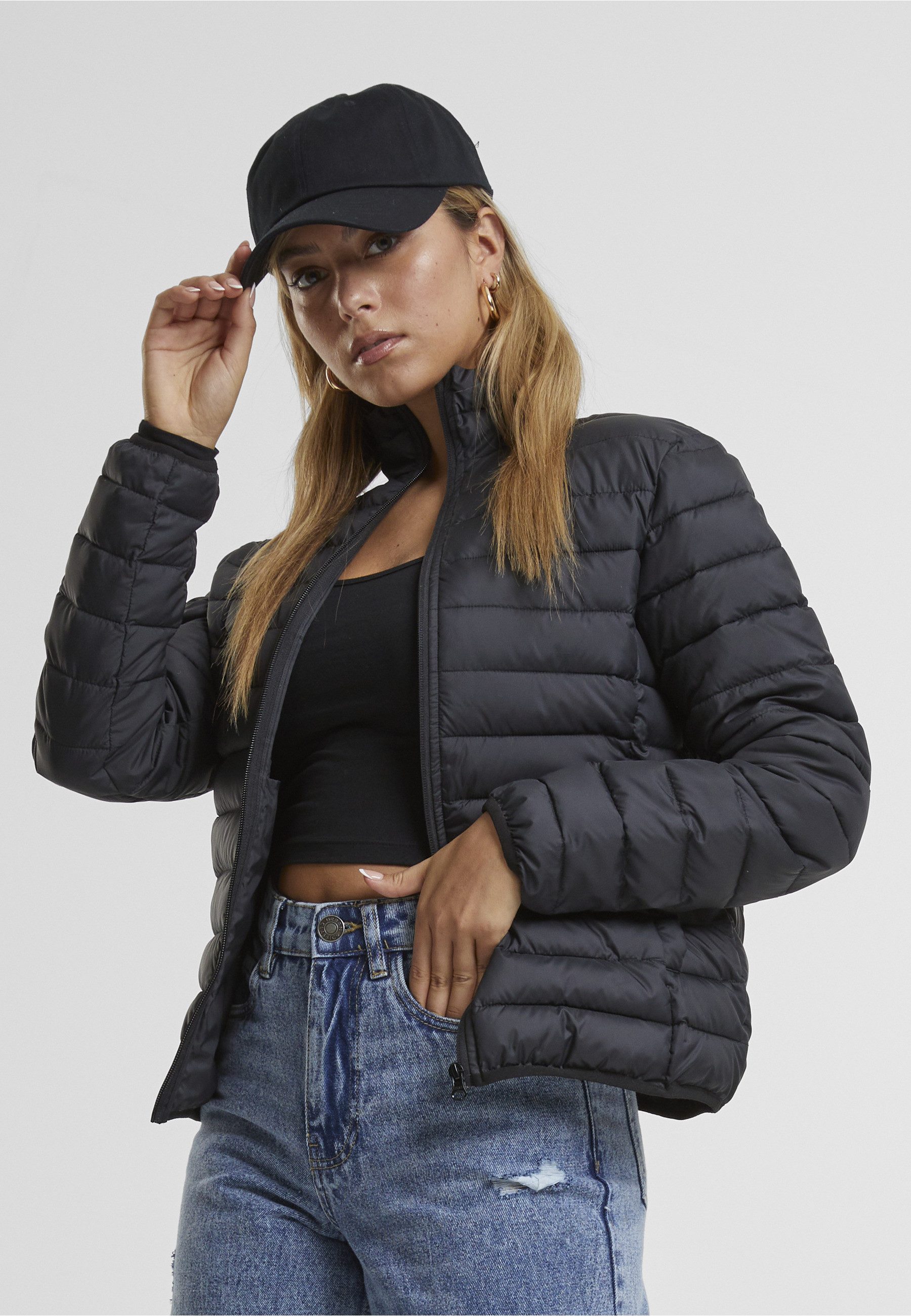 URBAN CLASSICS Langmantel Urban Classics Ladies Ultra Light Puffer Jacket – Bild 3 von 5