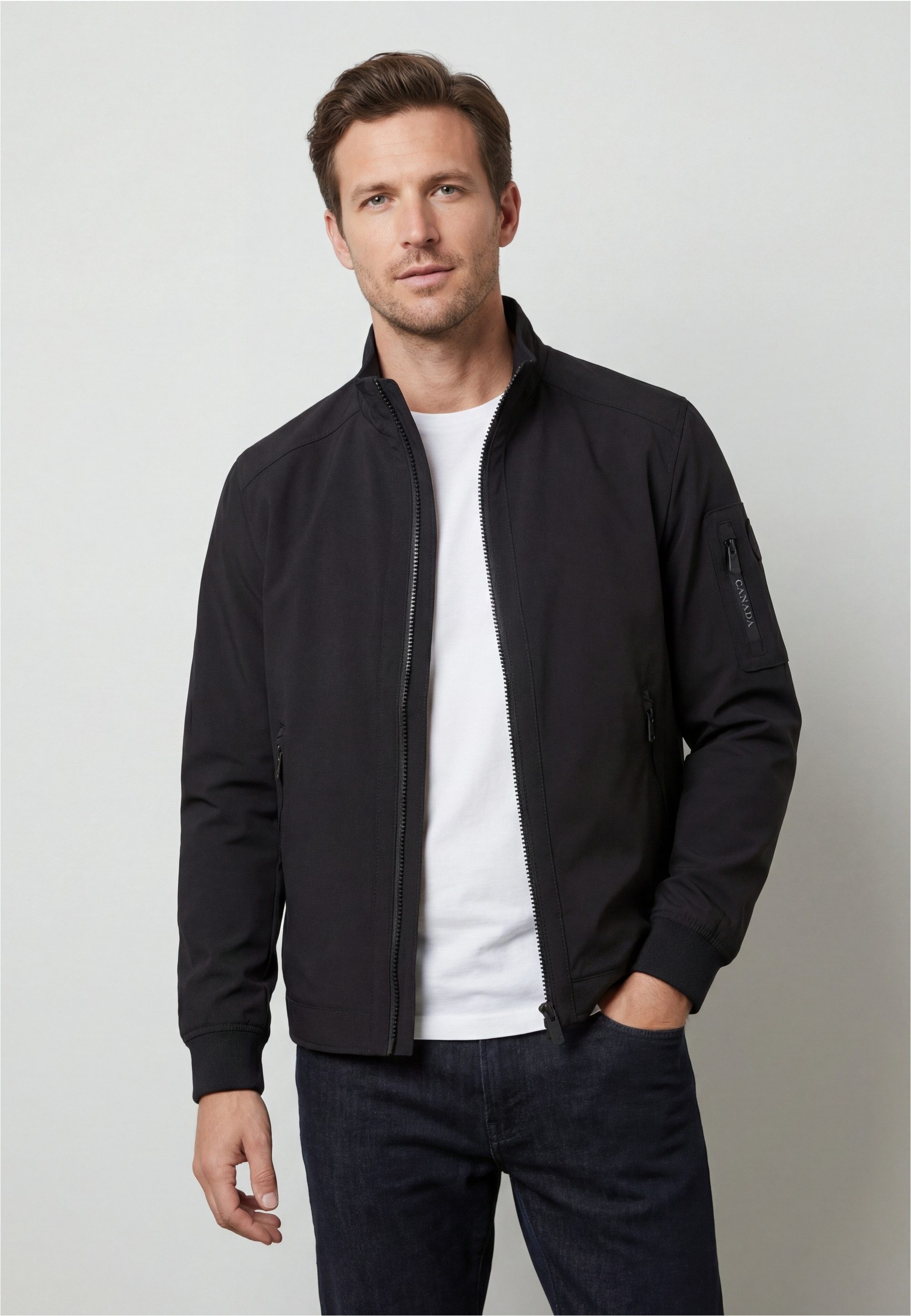 New Canadian Outdoorjacke (1-St) mit windabweisender Funktion