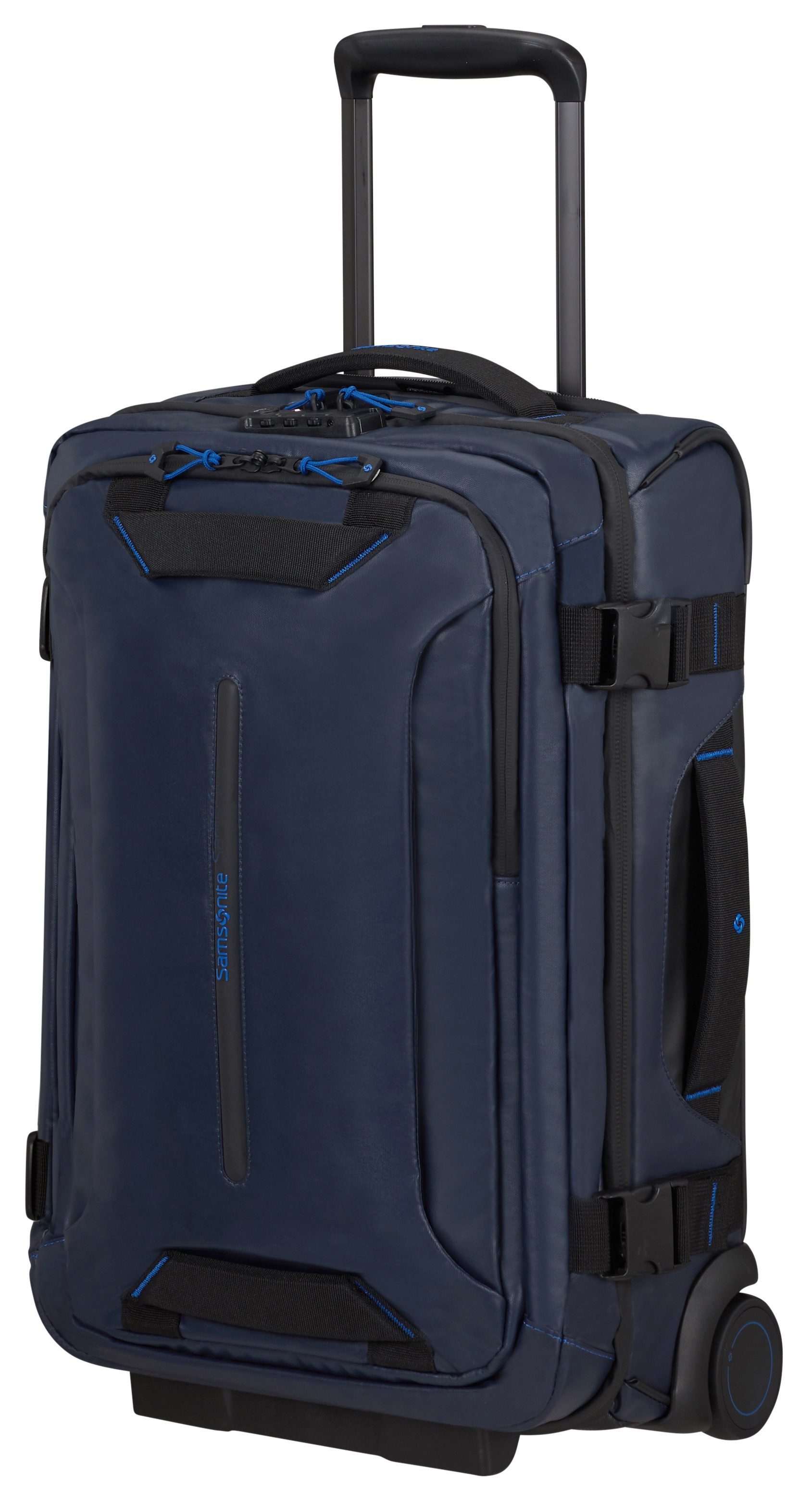 Samsonite Reisetasche ECODIVER DUFFLE/WH 55/20 L 35CM DF, Travelbag Reisetasche Weichgepäck Laptopfach