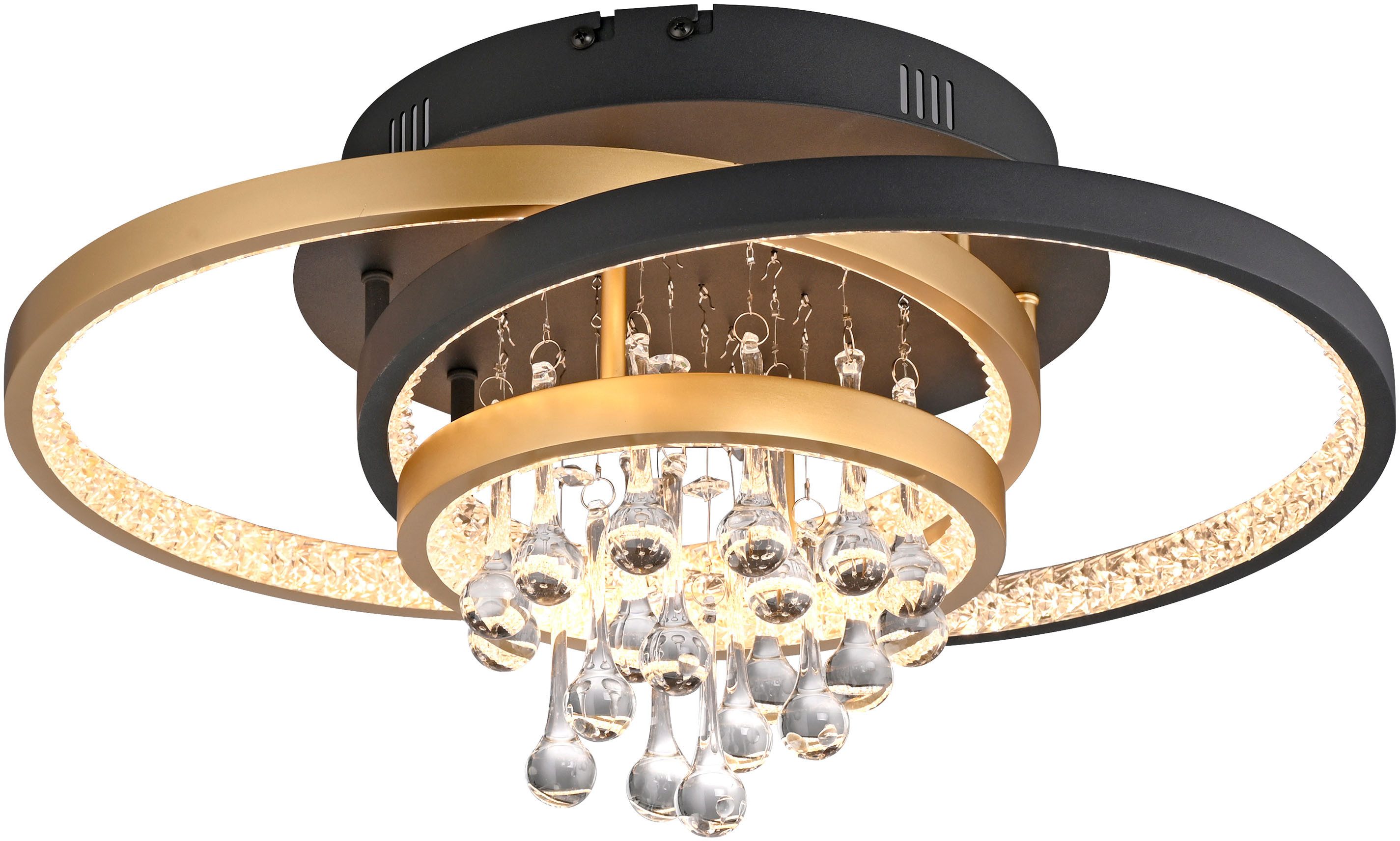 Paul Neuhaus Deckenleuchte ROTAZO, Dimmfunktion, LED fest integriert, Warmw günstig online kaufen