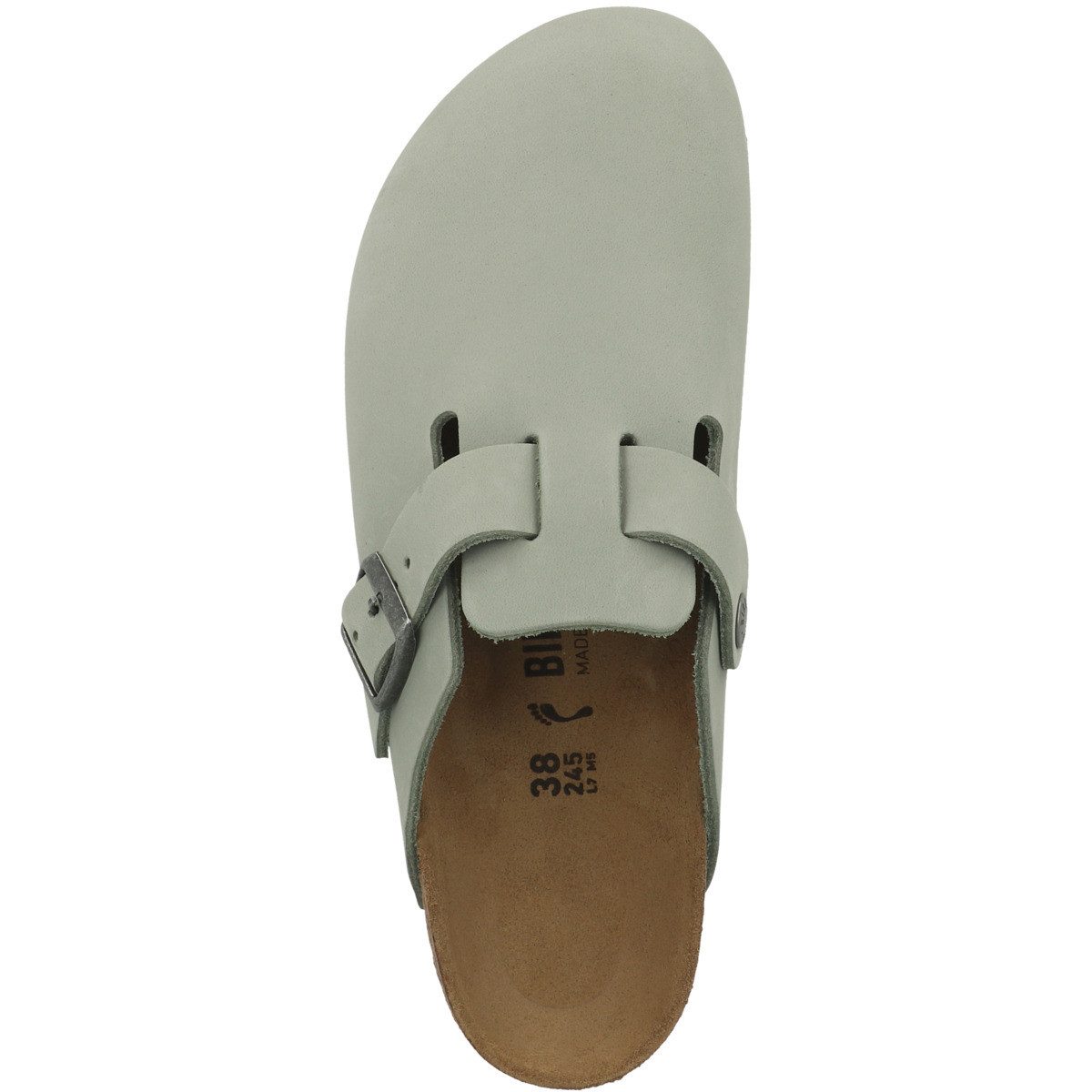 Birkenstock Boston Geöltes Nubukleder schmal Unisex Erwachsene Clog Sandalen, Hausschuhe, Pantoletten, Badeschuhe, Gartenschuhe