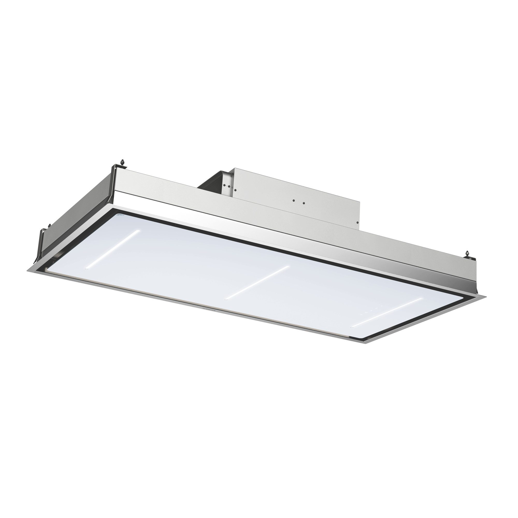 Klarstein Deckenhaube LuxeAir 110 Serie LuxeAir 110 Wandhaube 110 cm 750 m³/h 110W A WLAN Bluetooth Touch LED Schornsteinhaube Abzughaube Abluft Umluft mit App  – Bild 4 von 5