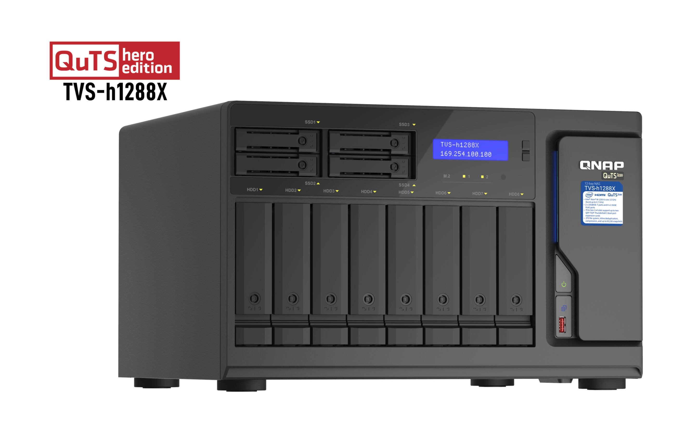 QNAP TVS-h1288X NAS-Server