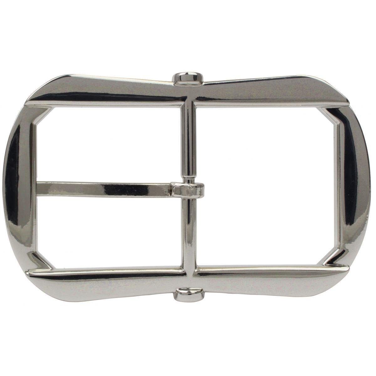 BELTINGER Gürtelschnalle Delux Double 4,0 cm - Gürtelschließe 40mm - Dorn-Schließe - Gürtel bis (1-St)