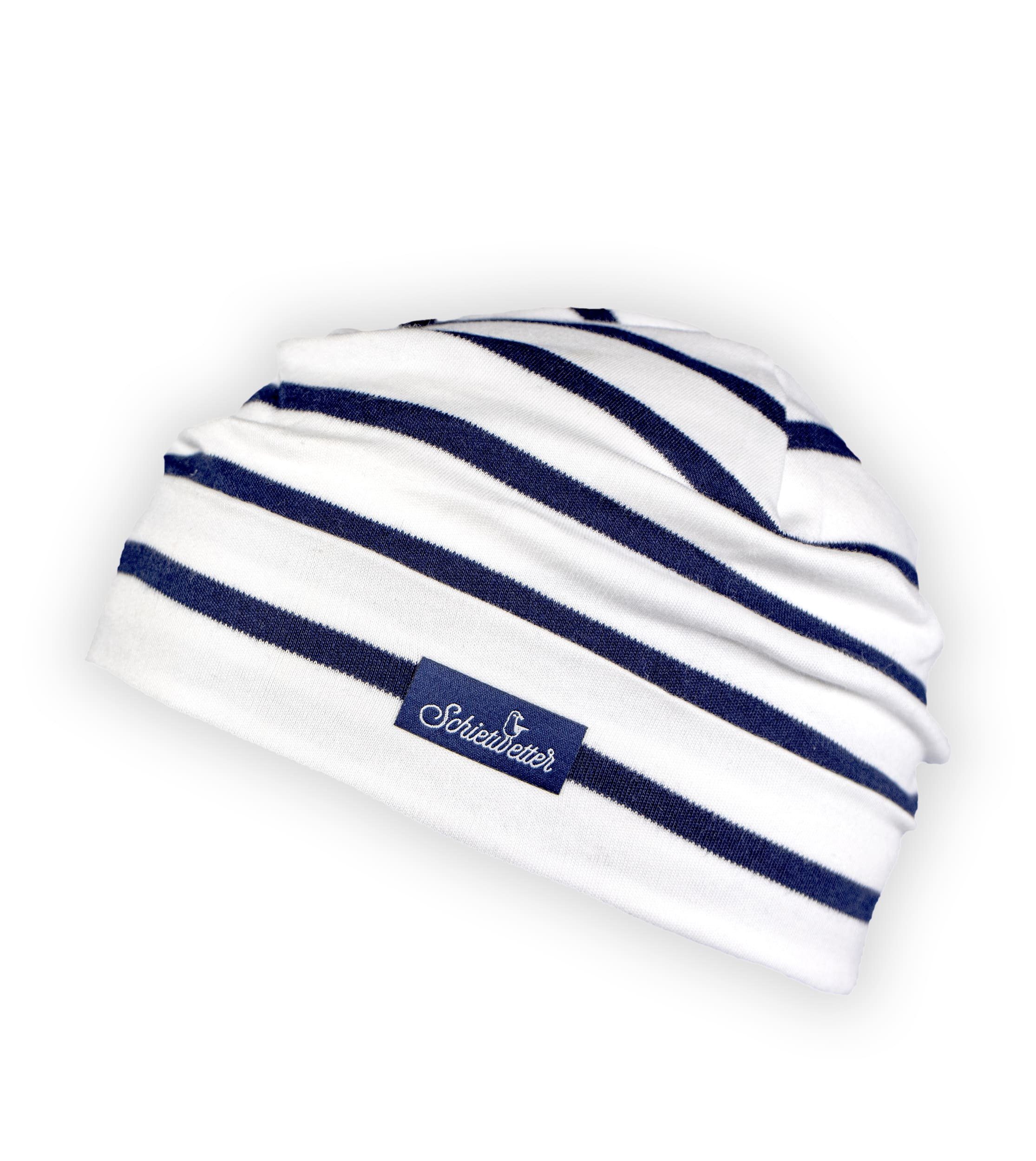 Schietwetter Beanie Accessoire dehnbar, gestreift, maritim (null)