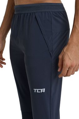 TCA Laufhose TCA Herren Jogginghose mit Reißverschlusstaschen - Grau (1-tlg)