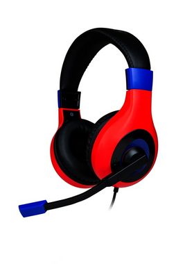 BigBen Switch / Lite Stereo Gaming Headset V1 dunkel rot, blau BB007046 Zubehör Nintendo