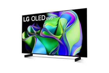 LG OLED42C38LA OLED-Fernseher (106,00 cm/42 Zoll, 4K Ultra HD, Smart-TV)