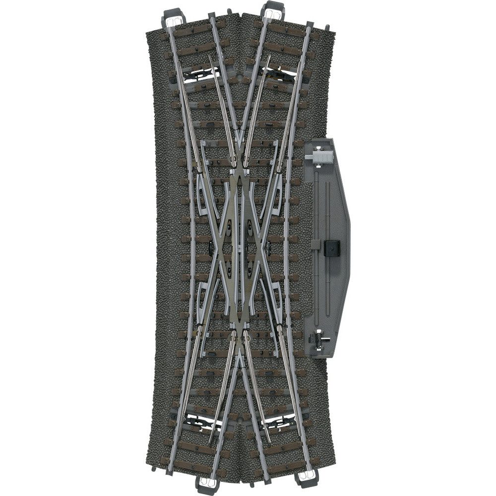 Märklin Modelleisenbahn-Set H0 Märklin C-Gleis (mit Bettung) 24624 Doppelkreuzungsweiche 188.3 mm
