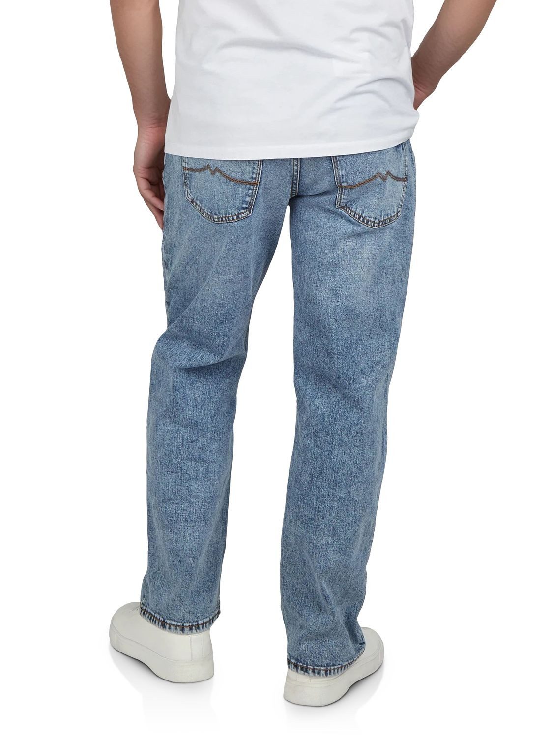 MUSTANG Straight-Jeans Herren Jeanshose Big Sur Regular Fit Denim Hose mit Stretch