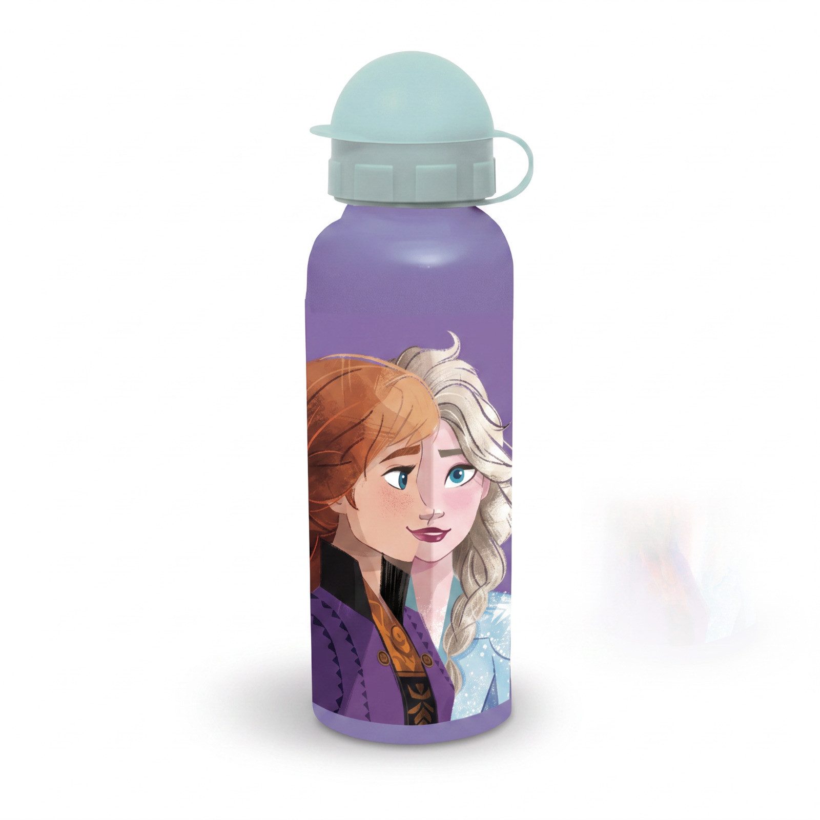 Disney Lunchbox Disney Die Eiskönigin Anna Elsa Kinder Lunch Set 2-teilig, (2-tlg., Spar-Set), Brotdose Alu Trinkflasche 520 ml