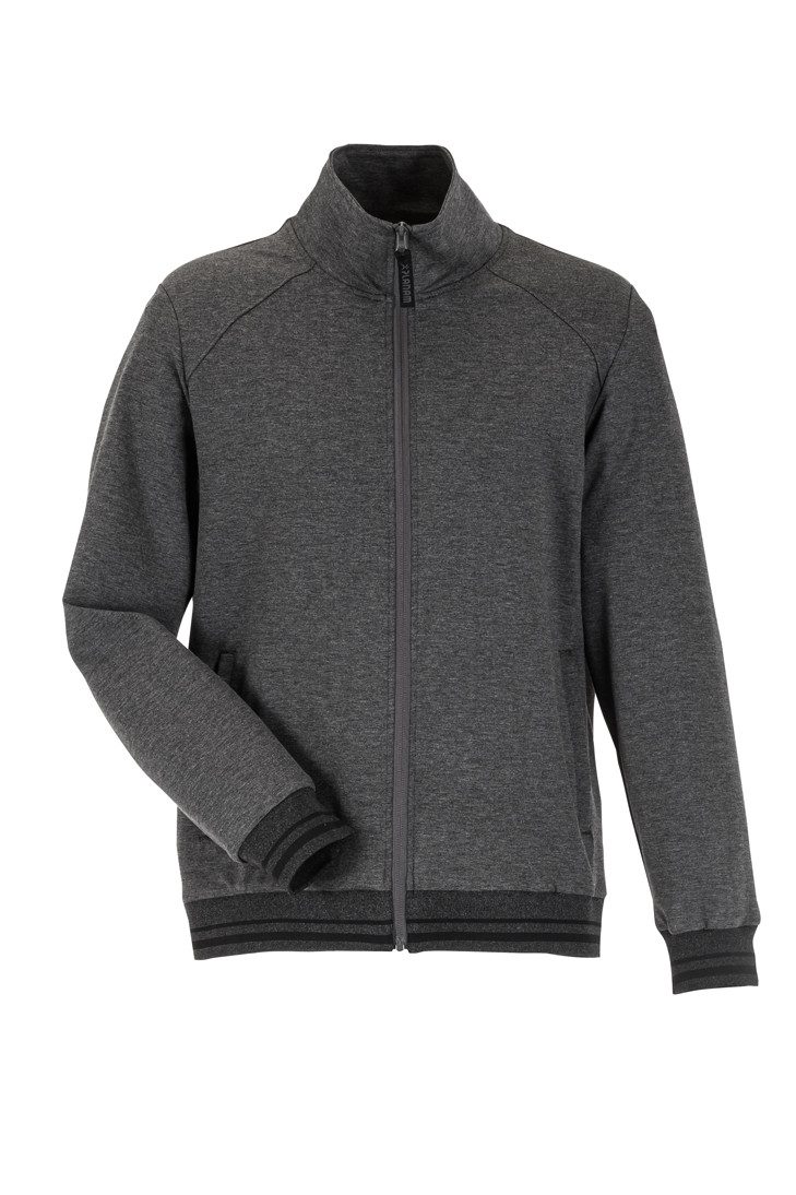 Planam Sweatjacke PLANAM Herren Match Jacke OUTDOOR Reißverschluss Grau