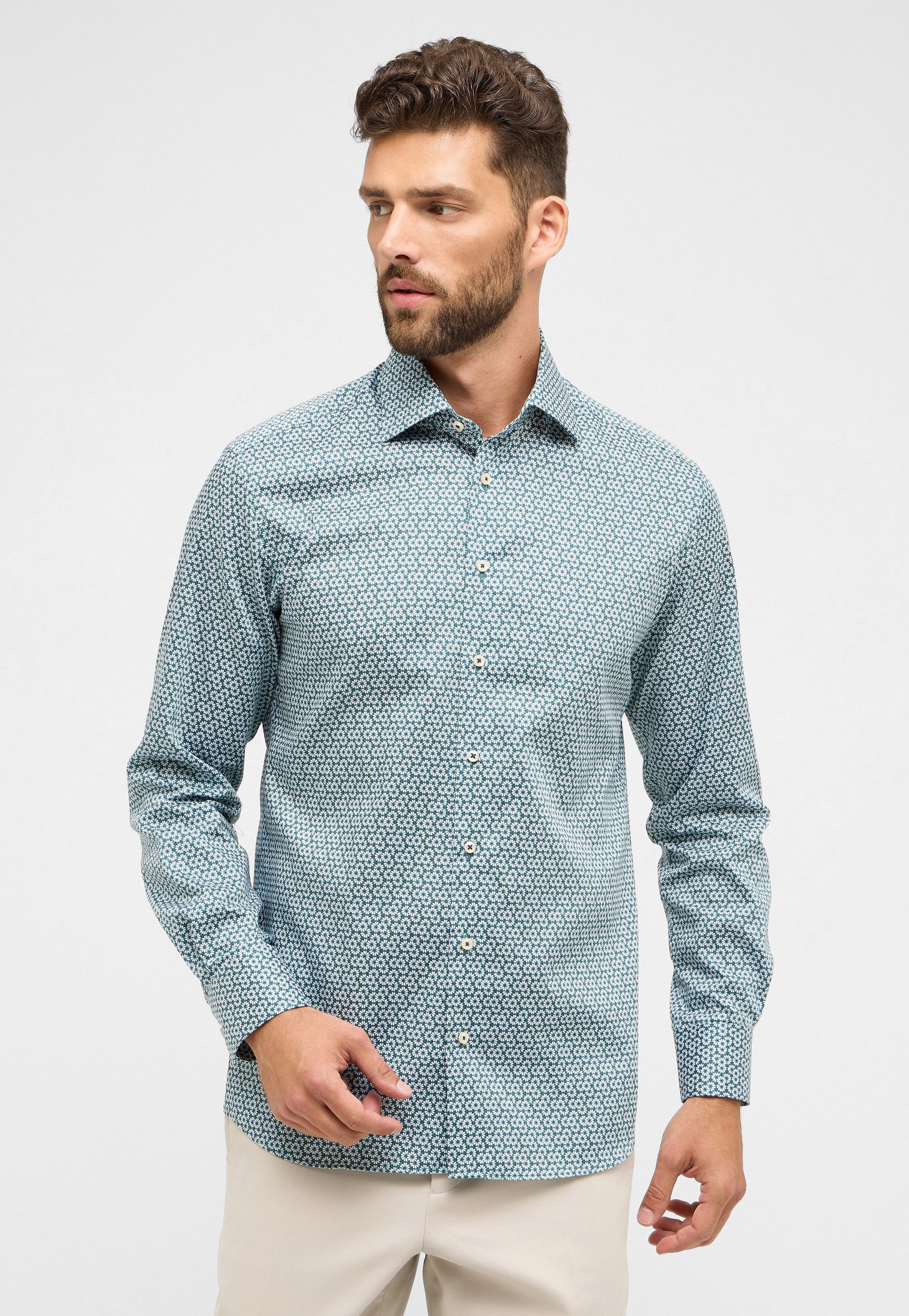 Eterna Langarmhemd "COMFORT FIT", NON IRON (bügelfrei) günstig online kaufen