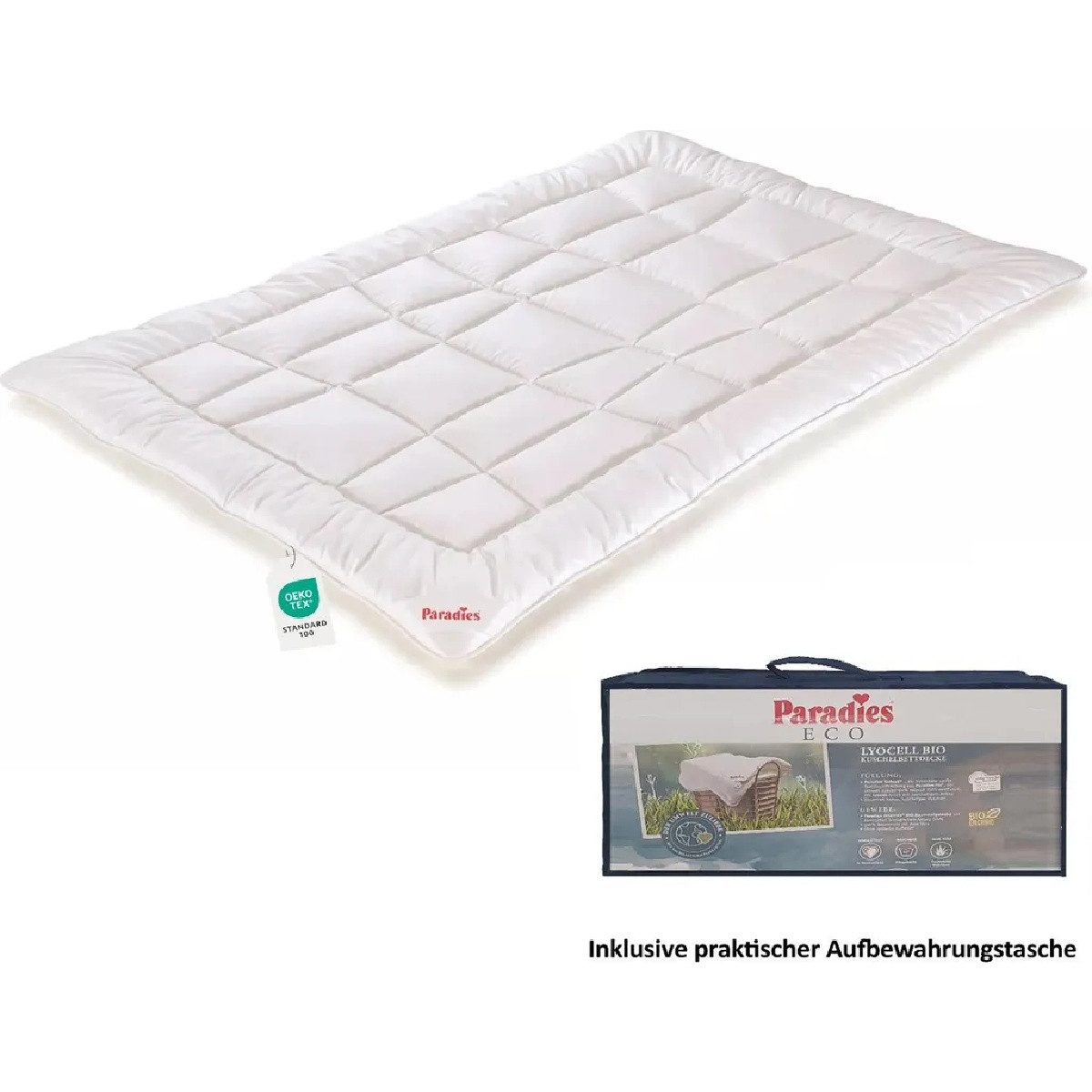 Paradies Babybettdecke Paradies Amera Bio sommerleicht Bettdecke