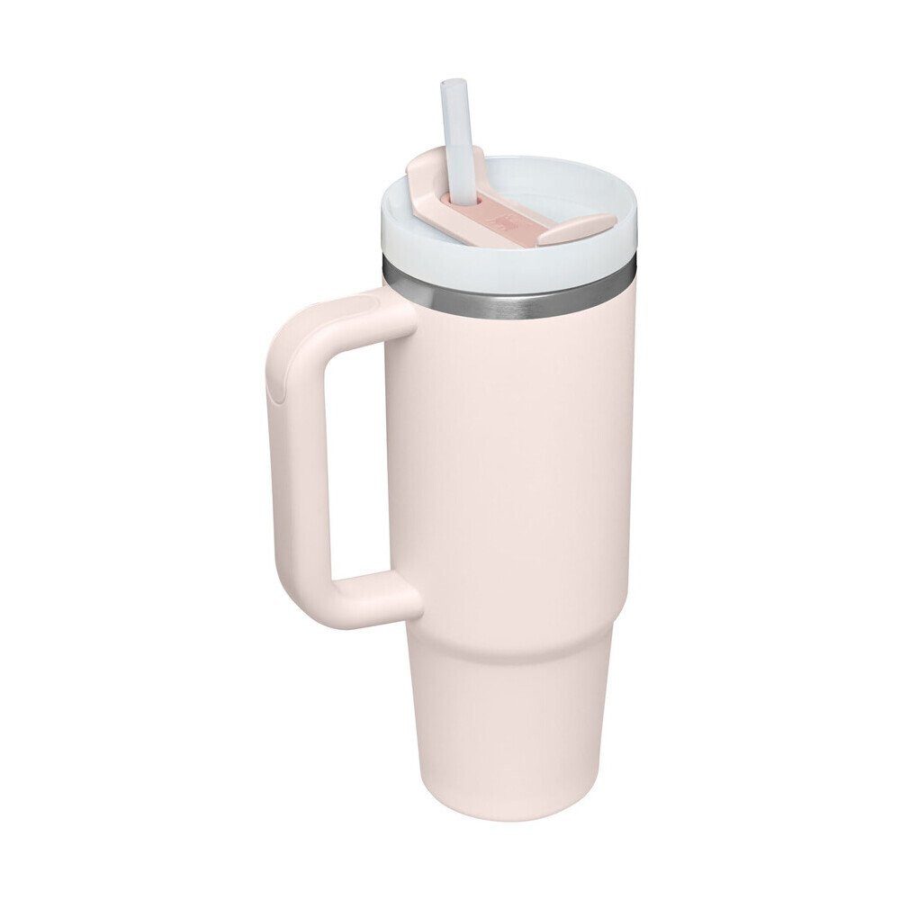 STANLEY Tumbler-Glas Tumbler H2.0 FlowState™ 0,89 l Quencher® Rose Quartz, 1-tlg., Edelstahl, Tumbler, 0,89 l, Edelstahl, rosa – Bild 2 von 5