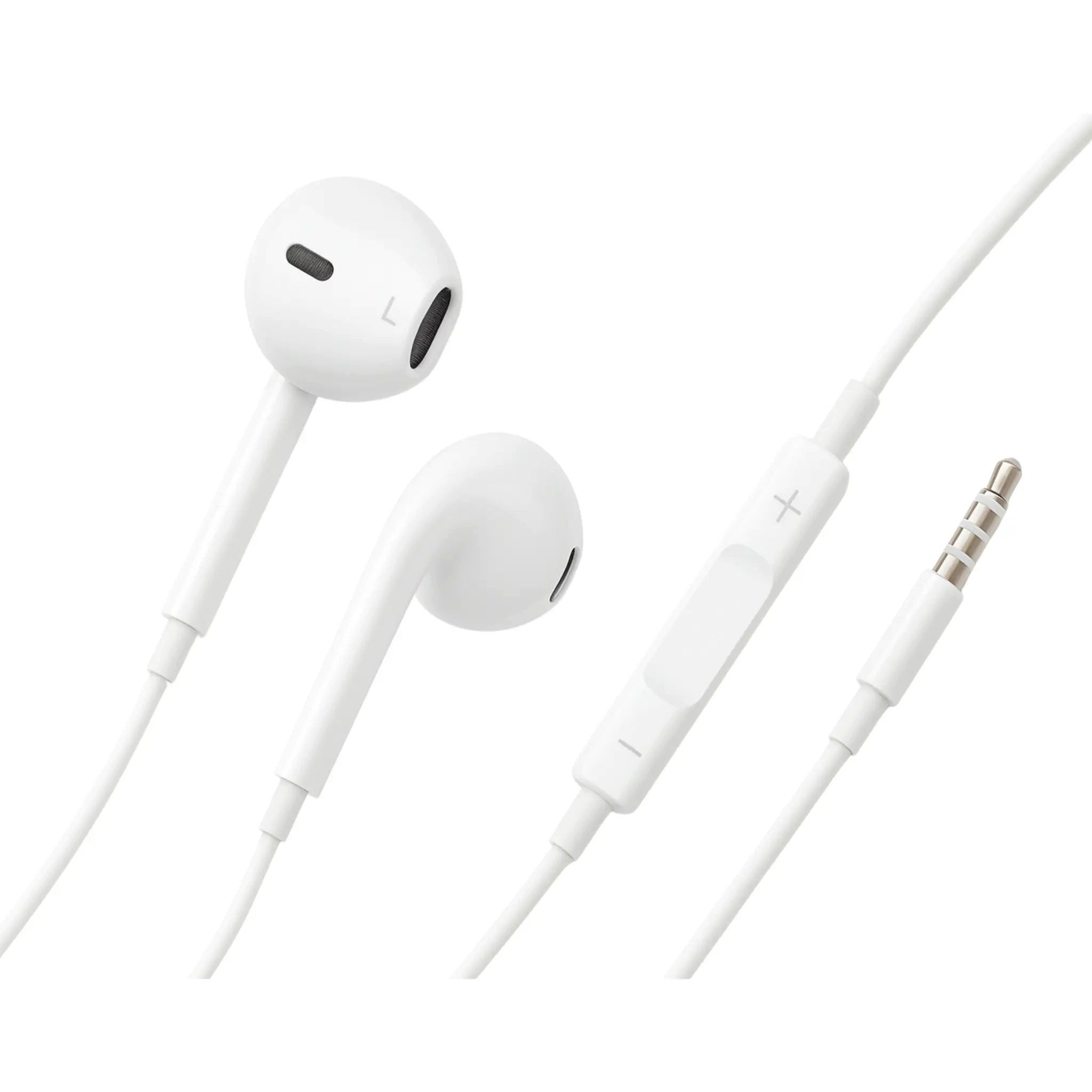 Firelia EarPods Kopfhörer Aux-Anschluss In-Ear-Kopfhörer (Stereo, Headset, Mikrofon, Lautstärkeregelung, Weiß)