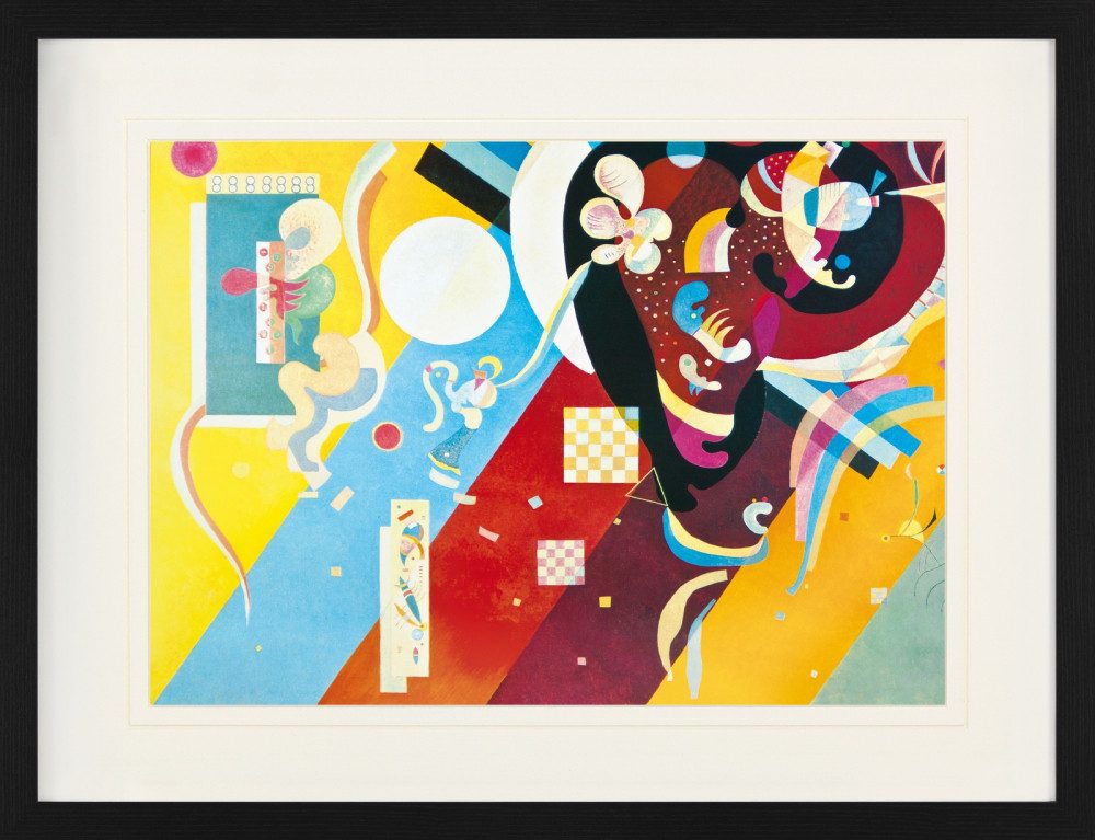 1art1 Poster Wassily Kandinsky Gerahmtes Bild günstig online kaufen