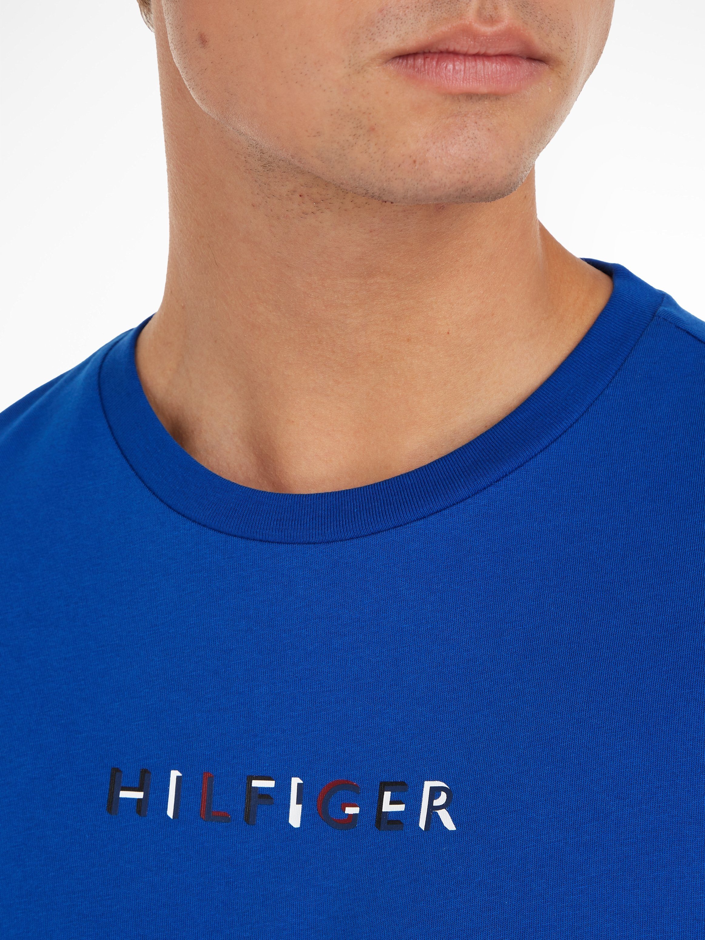 Tommy Hilfiger T-Shirt RWB TEE Ultra HILFIGER Blue