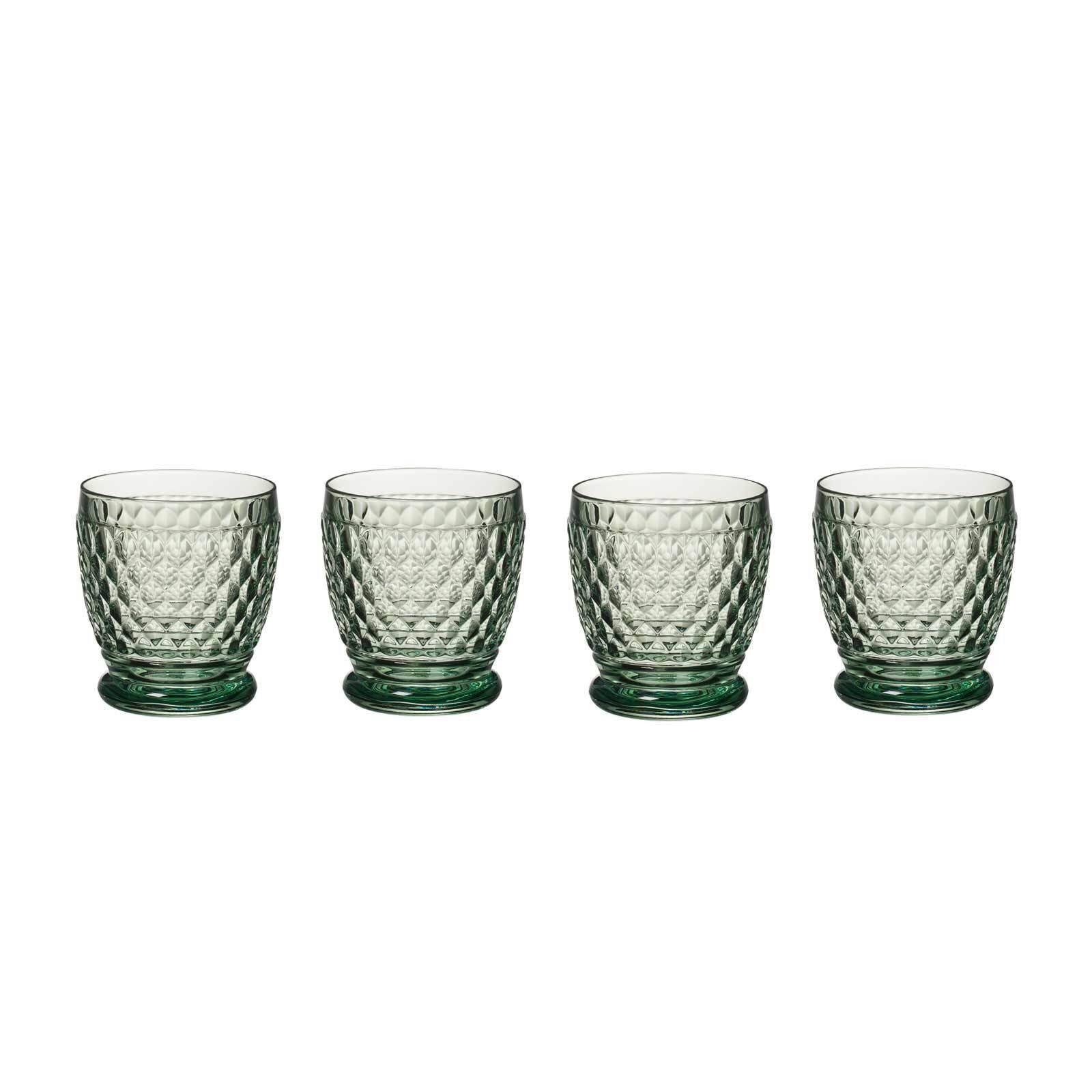 Villeroy & Boch Whiskyglas Boston Coloured Becher 330 ml 4er Set, Glas