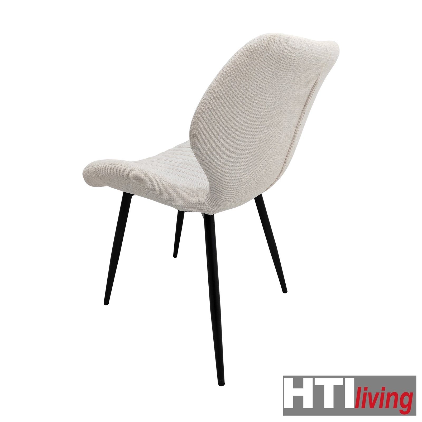 HTI-Living St), Esszimmerstuhl Webstoff Beige Stuhl (Einzelstuhl, 1 Vanas Polsterstuhl Esszimmerstuhl