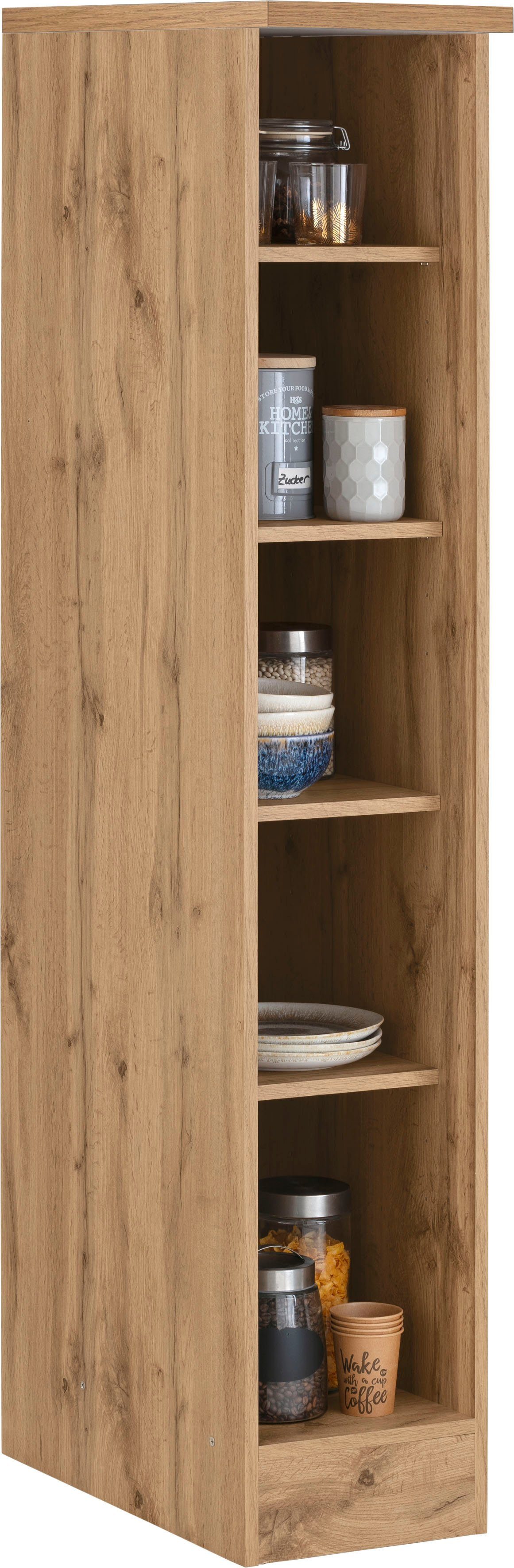 HELD MÖBEL Küchenregal »Colmar«, 30 cm breit, 165 cm hoch, 4 verstellbare  Einlegeböden, für viel Stauraum online kaufen | OTTO