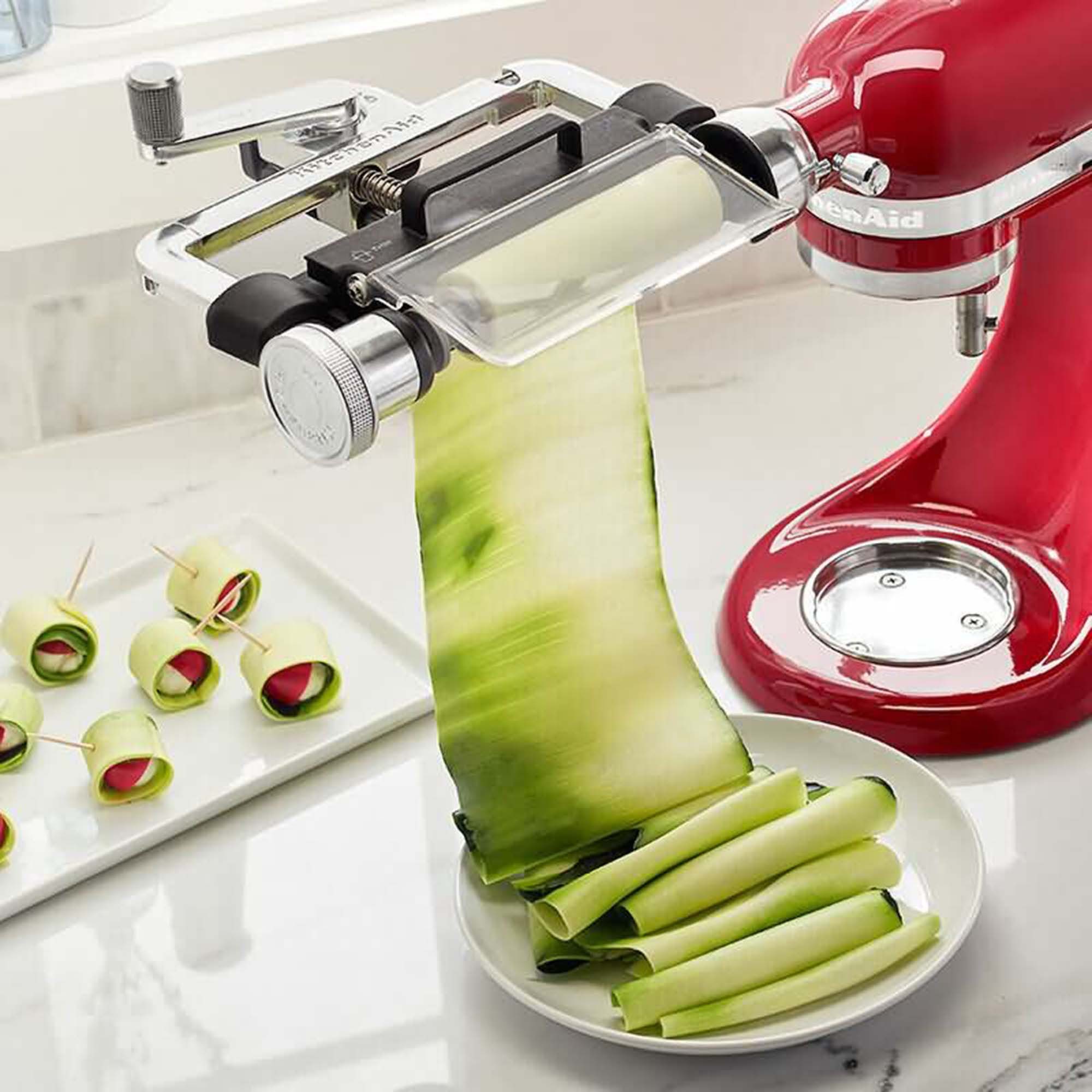 KitchenAid Gemüseblattschneidvorsatz KitchenAid Obst- und Gemüseblattschneider KSMSCA