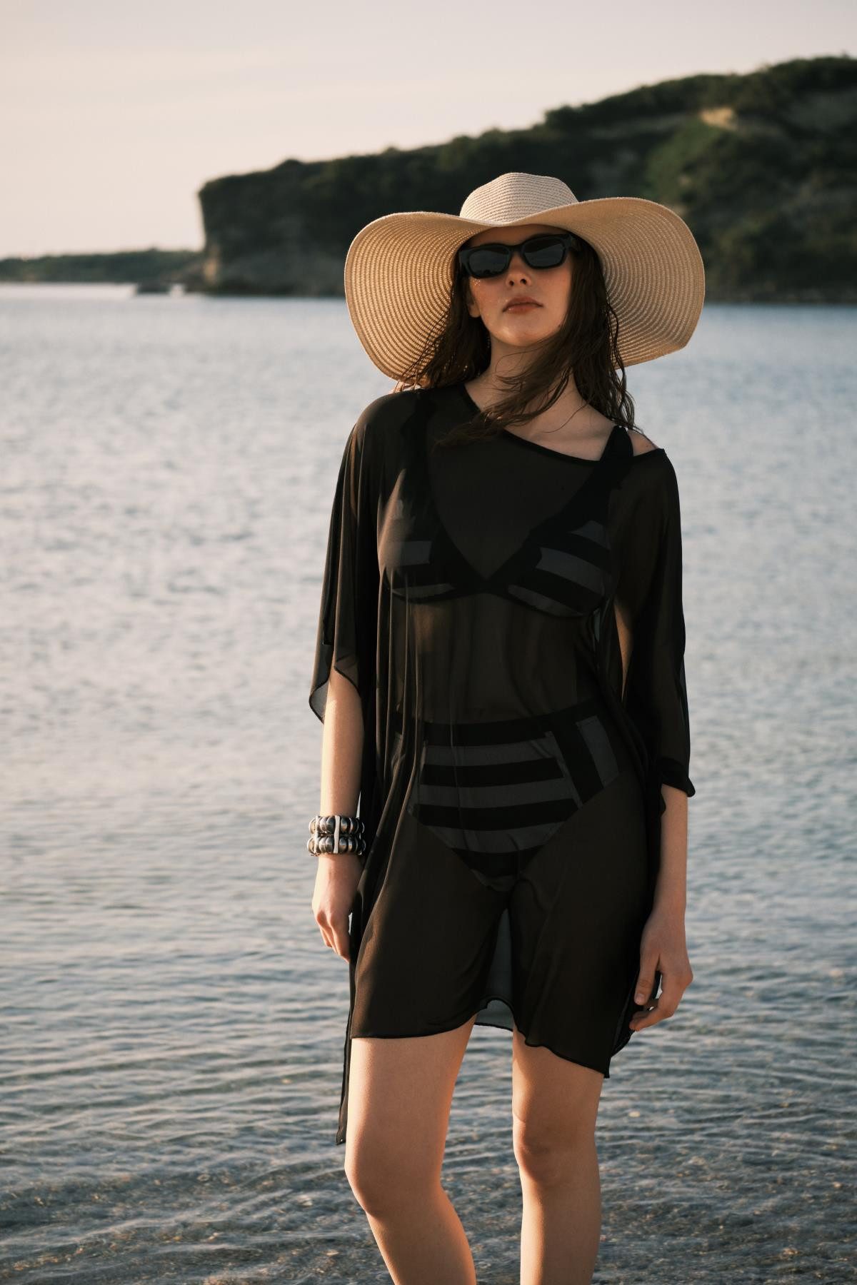 Pareo Chiffon Strandkleid