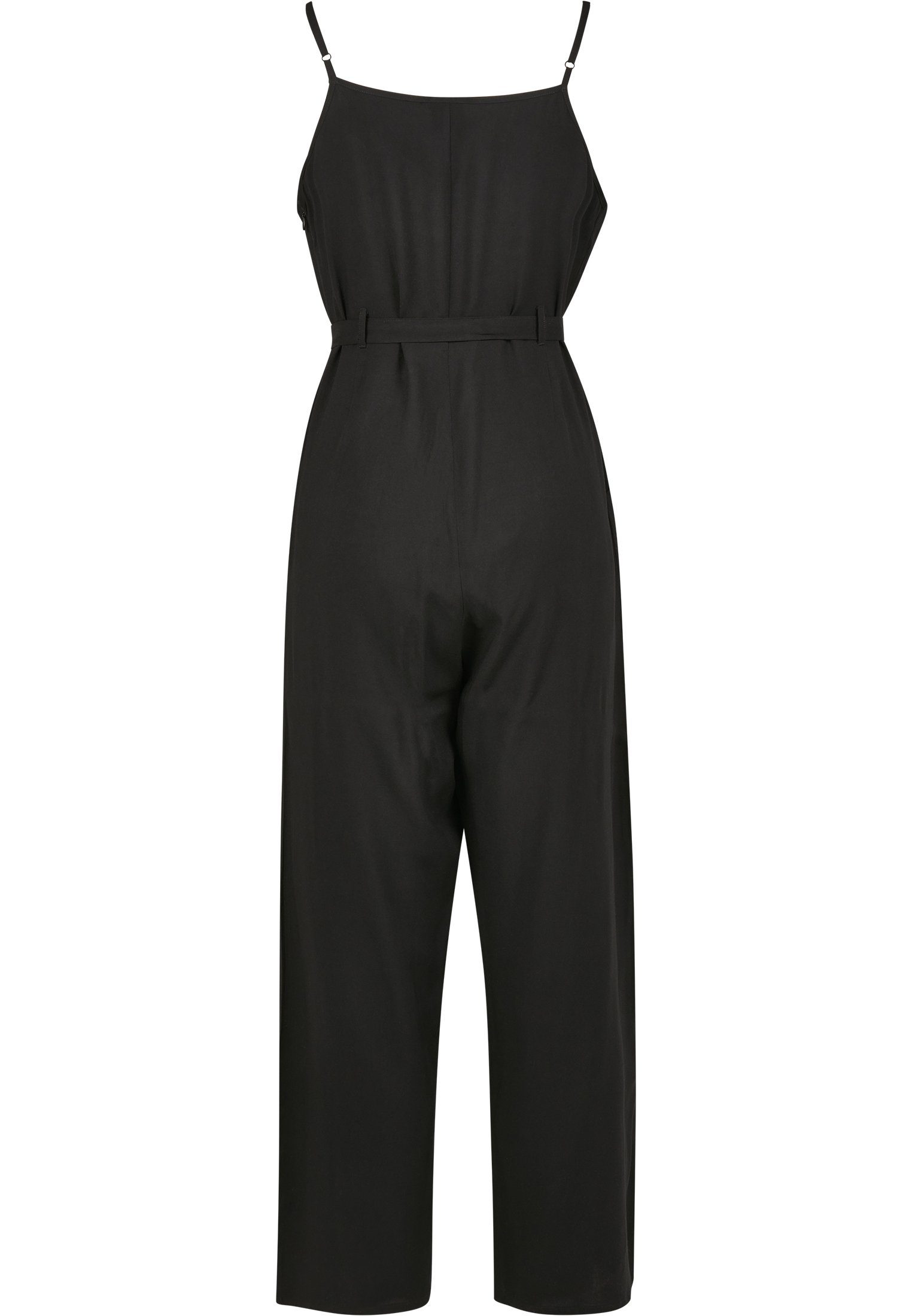 URBAN CLASSICS Jumpsuit Damen Ladies Jumpsuit Spaghetti (1-tlg) black