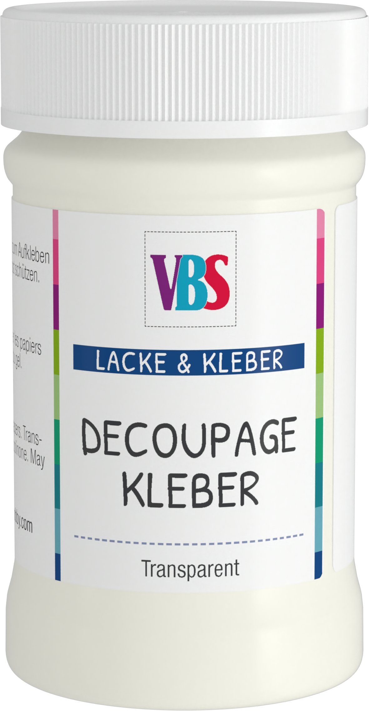 Bastelkleber Papierklebstoff Decoupage-Kleber