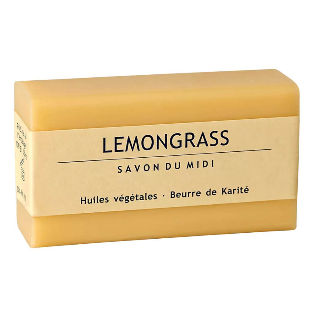 Savon du Midi Handseife Seife mit Karitébutter - Lemongrass 100g