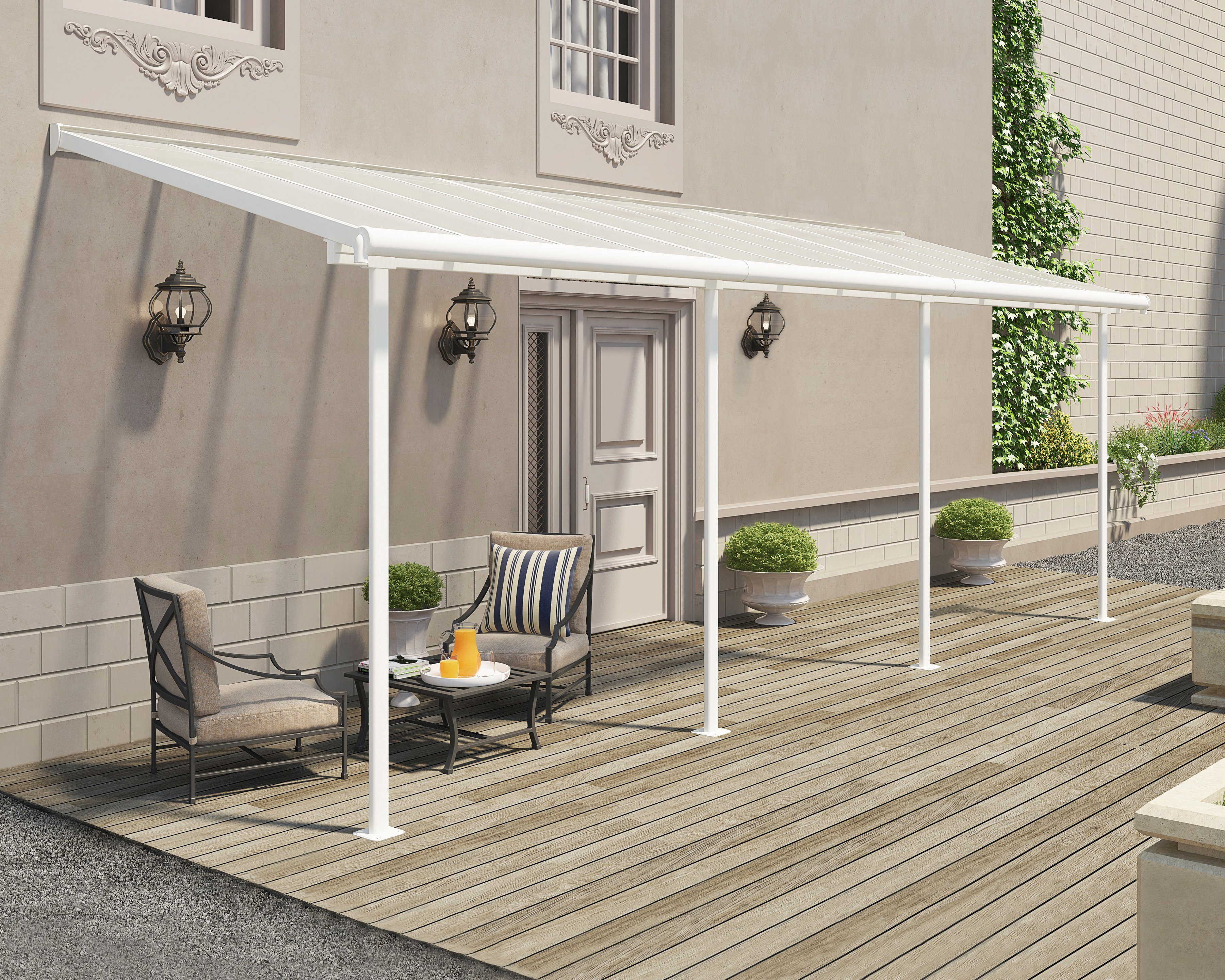 Palram - Canopia Terrassendach, BxT: 690x230 cm, Bedachung Dachplatten, BxT: 690x230 cm