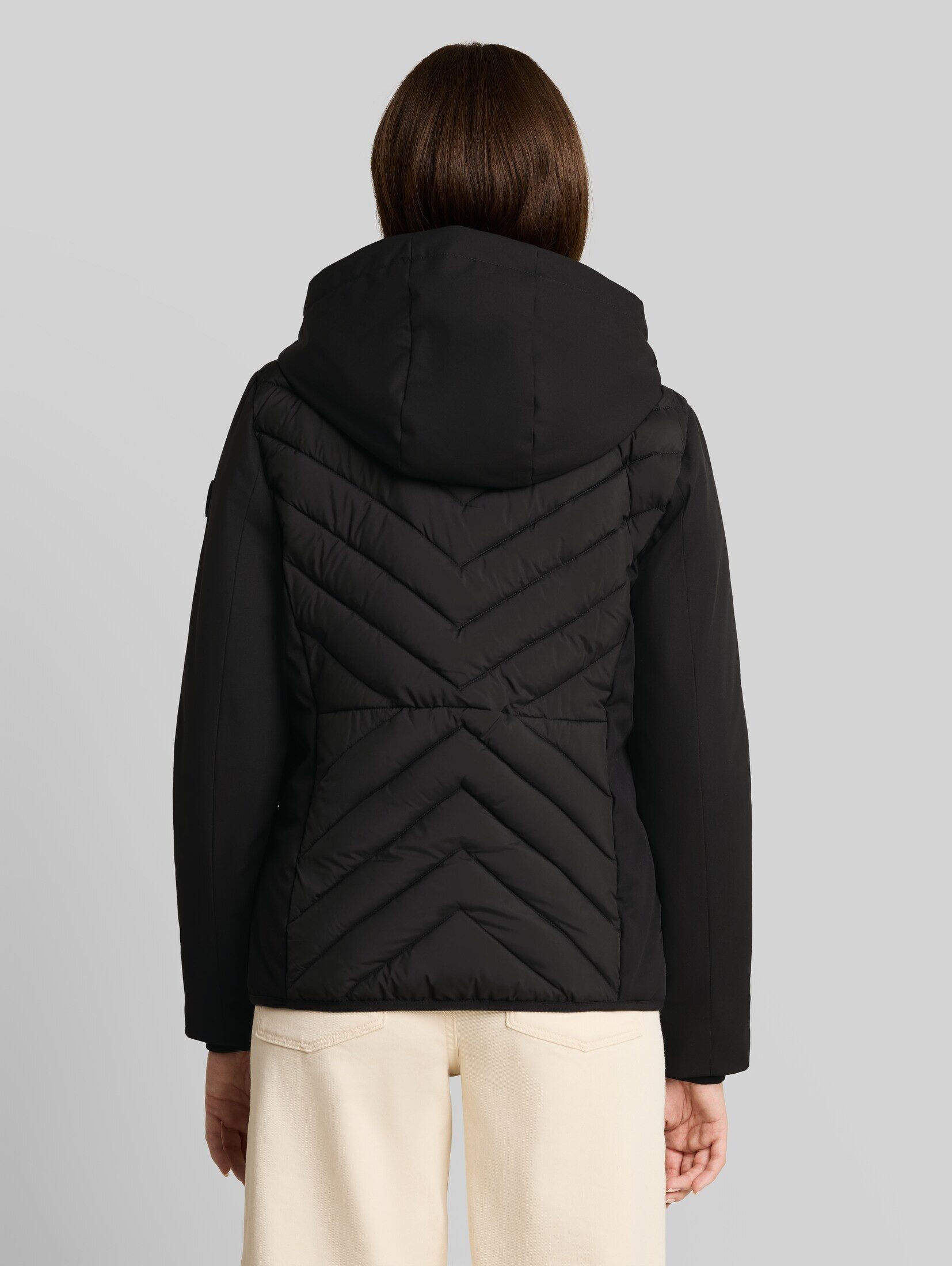 TOM TAILOR Steppjacke Jacken Hybrid Steppjacke mit Kapuze