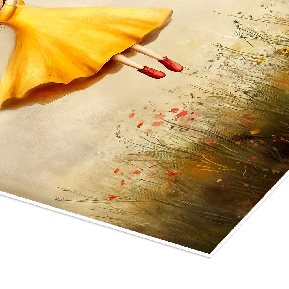 Posterlounge Wandbild Blumen im Wind, Annika Persson, erhältlich als Poster, Leinwandbild, Wandsticker oder Acrylglasbild