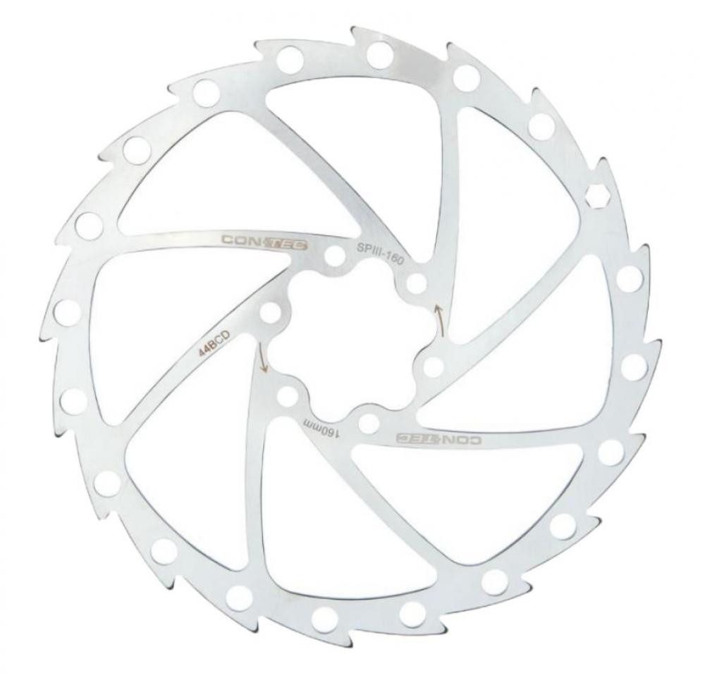 Contec Scheibenbremse Contec Bremsscheibe CDR-2 180mm x 1.8mm 6-Loch