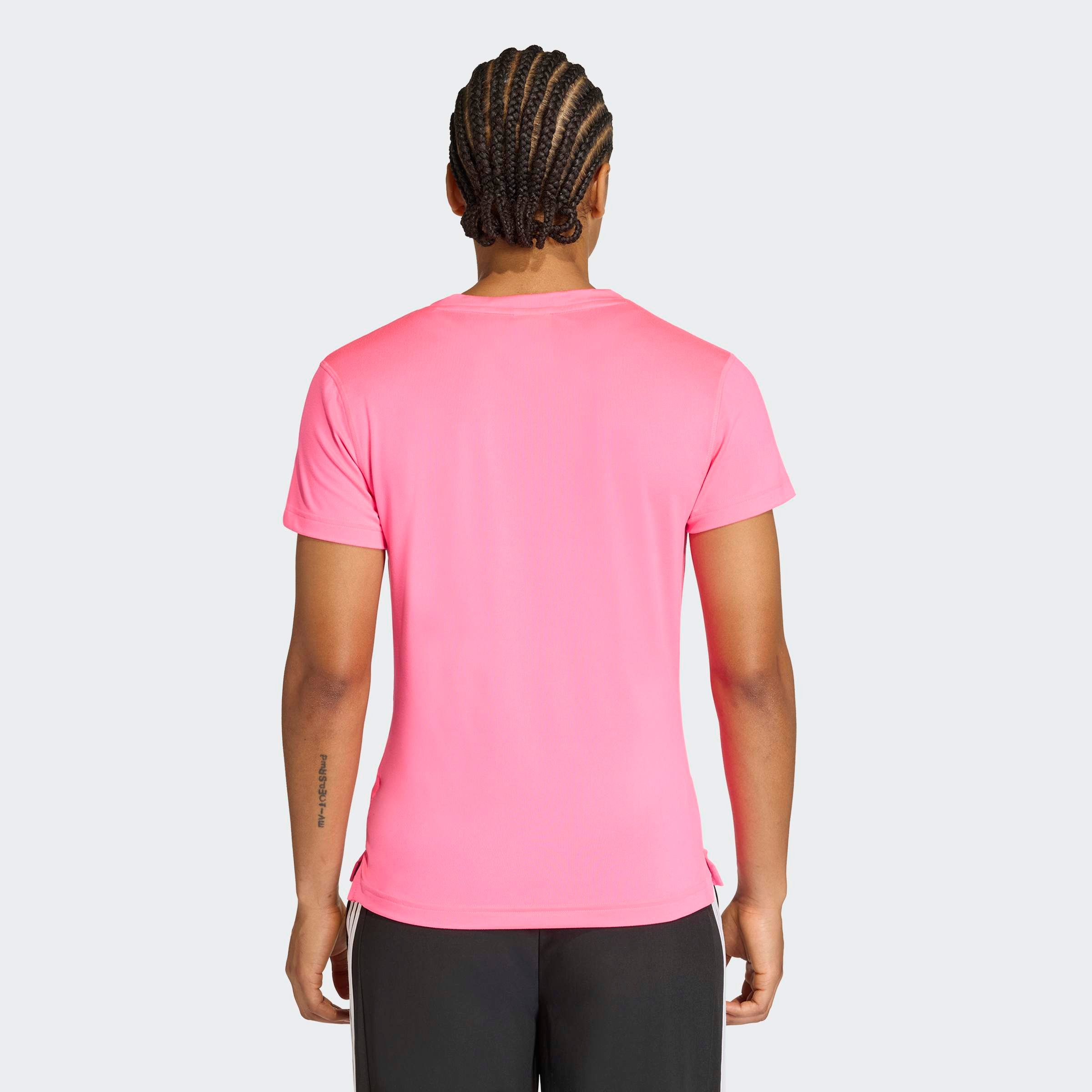 adidas Performance T-Shirt ADIDAS WORKOUT ESSENTIALS MIT V-AUSSCHNITT mit V-Ausschnitt, ohne Verschluss