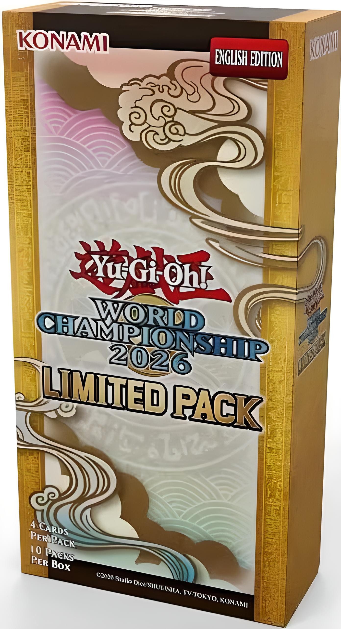 Konami Sammelkarte Yu-Gi-Oh! 2026 World Champion Ship Limited Pack EN