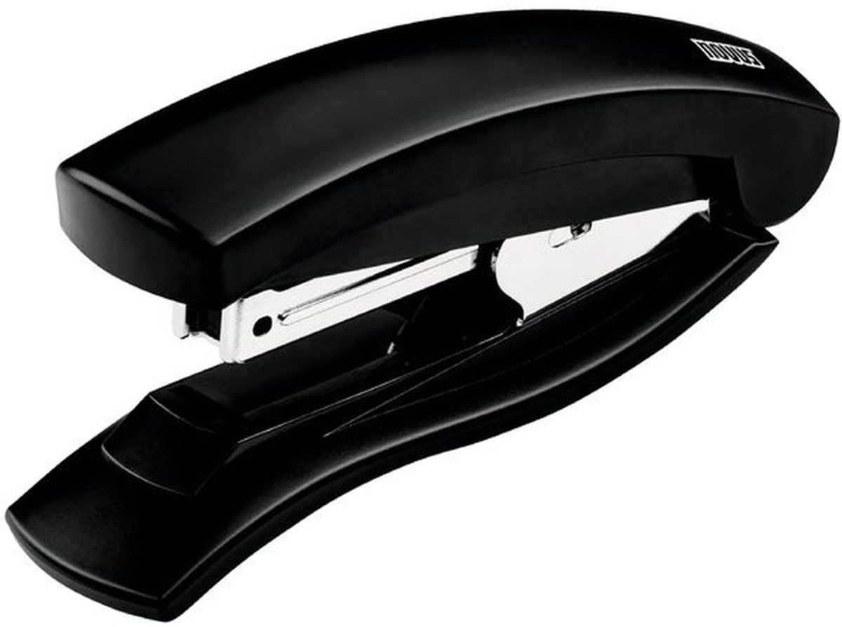 NOVUS Heftgerät Heftgerät C3FC Flat-Clinch 30 Blatt 60mm schwarz (20 Stück)