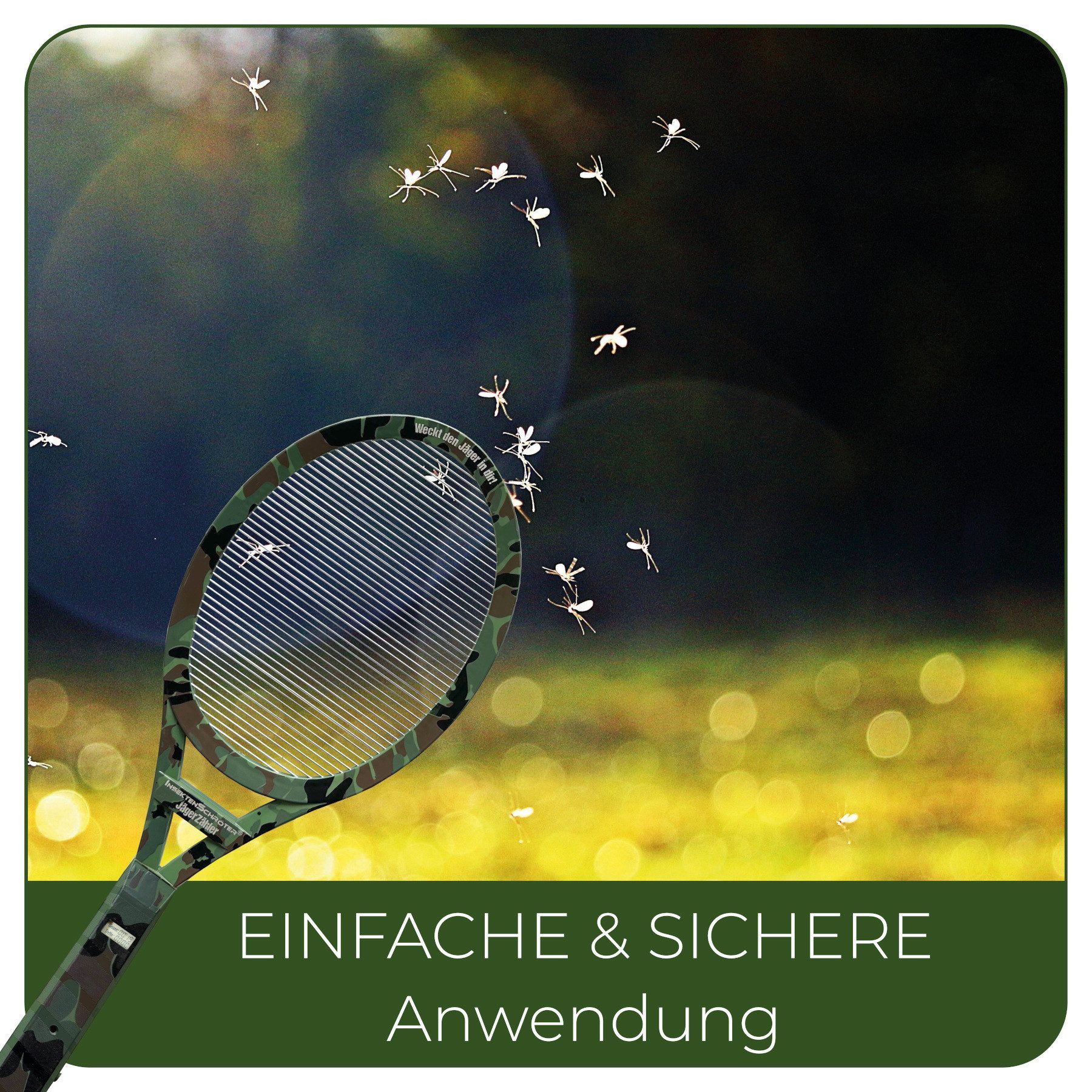 InsektenSchröter Fliegenklatsche INSEKTENSCHRÖTER elektrische Fliegenklatsche elektrisch MIT ZÄHLWERK – Bild 5 von 5