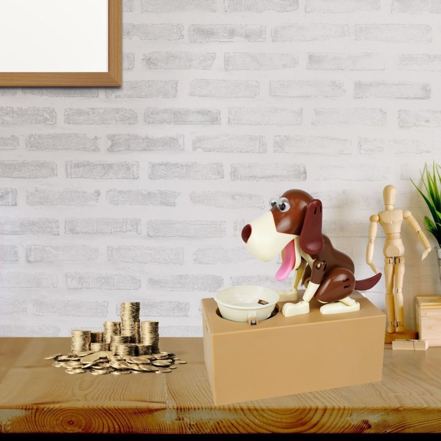 Winkee Spardose Fressender Hund Spardose günstig online kaufen