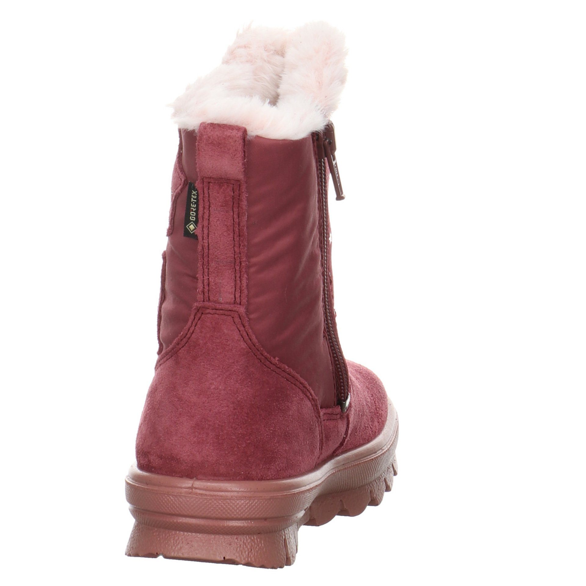 Superfit Mädchen Stiefel Stiefel Schuhe Kinderschuhe Leder-/Textilkombination PINK Flavia Stiefelette