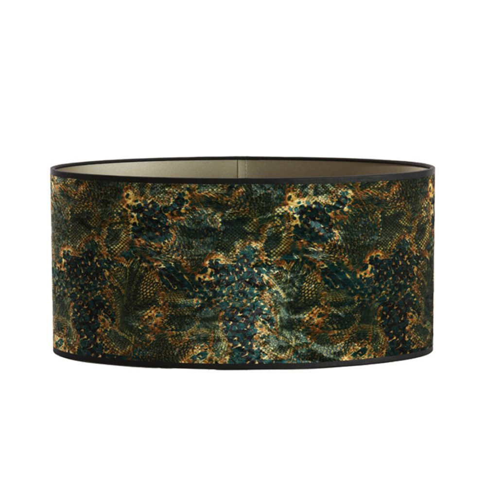 Light & Living Lampenschirm Lampenschirm Zylinder KEYON von Light & Living Grün oval 45x21x22 cm